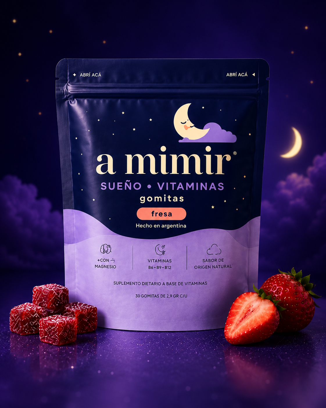A Mimir - Gomitas para dormir + Vitaminas