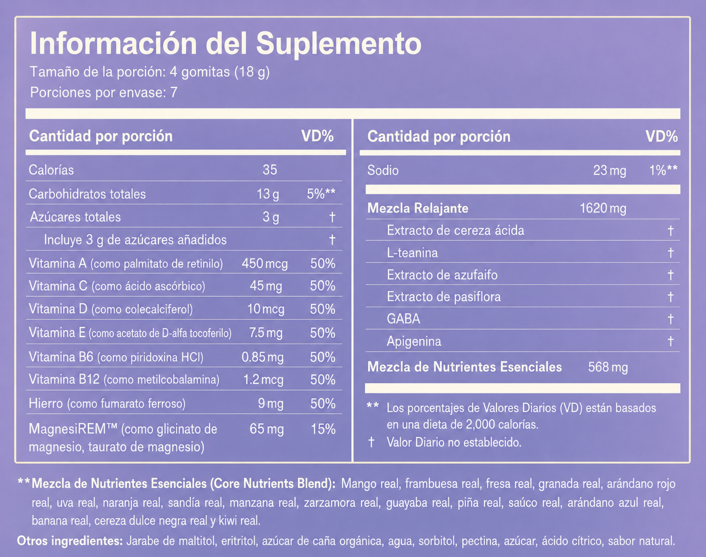A Mimir - Gomitas para dormir + Vitaminas